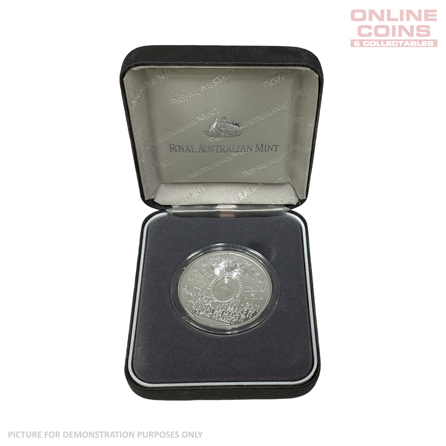 2001 Centenary of Federation Finale Silver Proof Coin