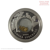 2004 Eureka Stockade 1oz Silver Locket Coin