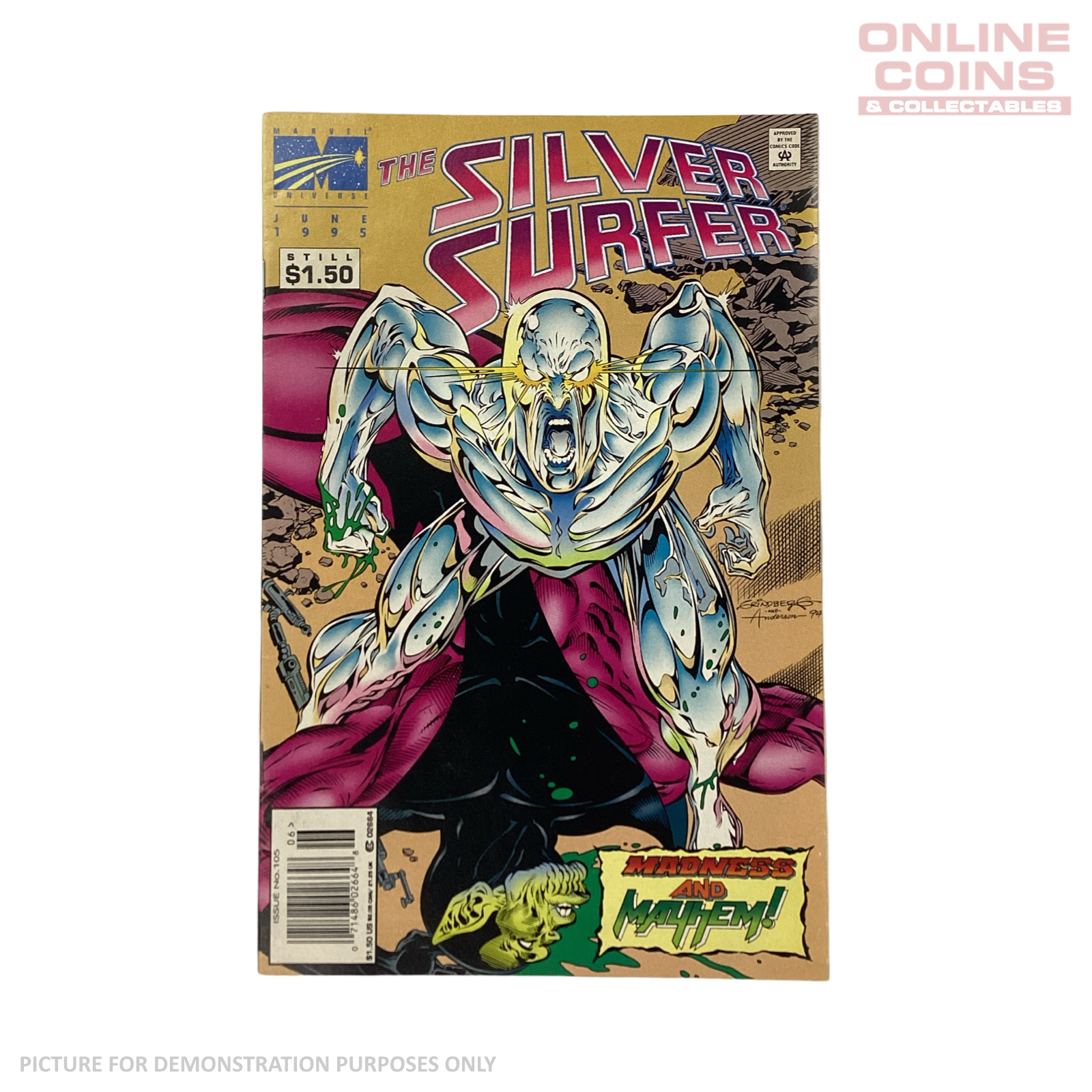 Silver Surfer June 1995 F+