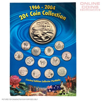 1966-2004 Limited Edition Sherwood 20c Coin Collection