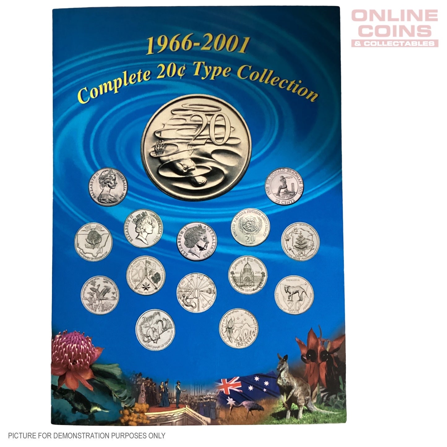 1966-2001 Sherwood 20c Coin Collection