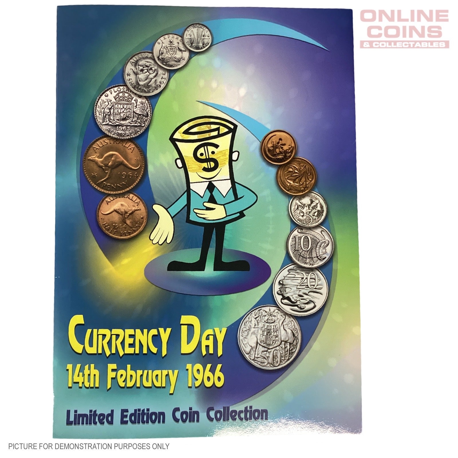 2006 Sherwood - Limited Edition "1966 Currency Day" Coin Collection folder