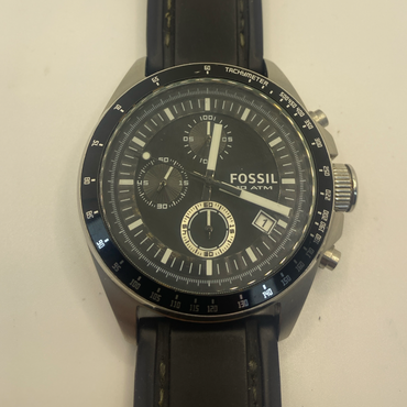 FOSSIL Decker CH2573 Gents Watch - Cleaned & Serviced - Original Strap