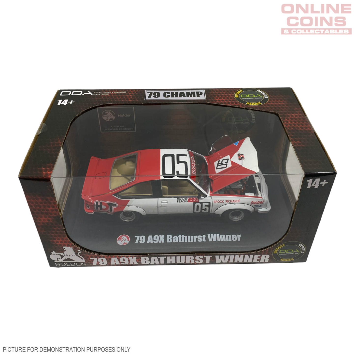 DDA Collectibles Series - 1:24 #05 Holden A9X Torana 1979 Bathurst Winner