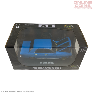 DDA Collectibles Series - 1:24 Blue / Gold Trim 1970 Ford Falcon XW GTHO Phase II