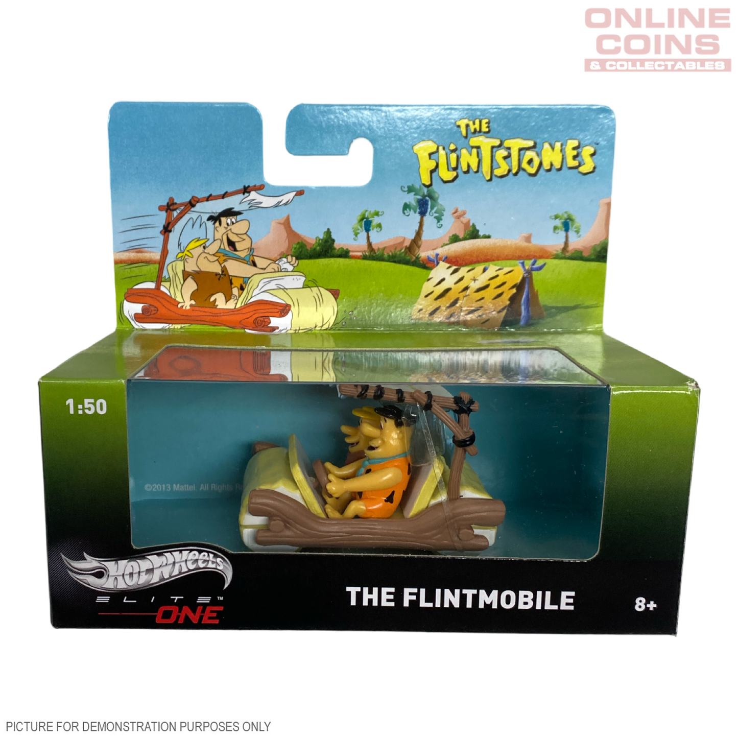 HotWheels Elite One - 1:50 The Fintstones - The Flintmobile