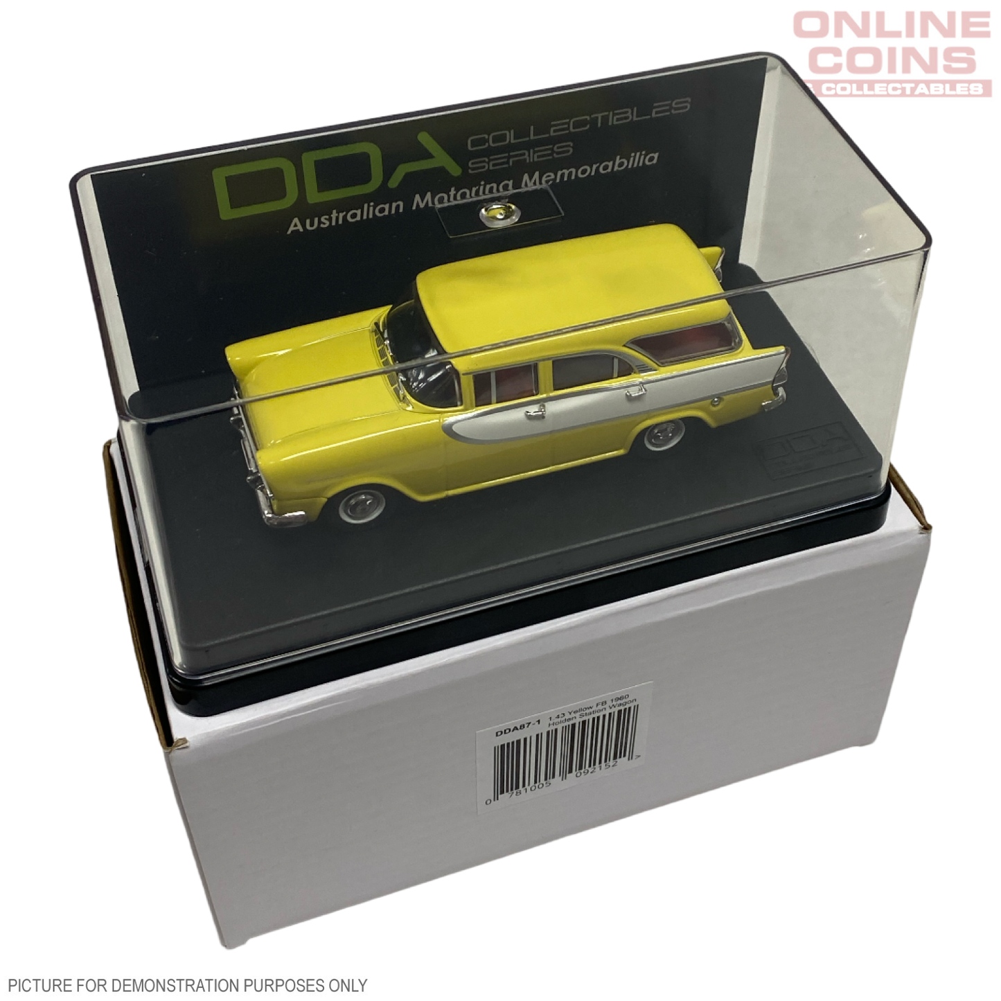 DDA Collectibles Series - 1:43 Yellow FB 1960 Holden Station Wagon