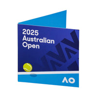 2025 $2 MEN'S Australian Open Coloured Privy Mark Coin in Card