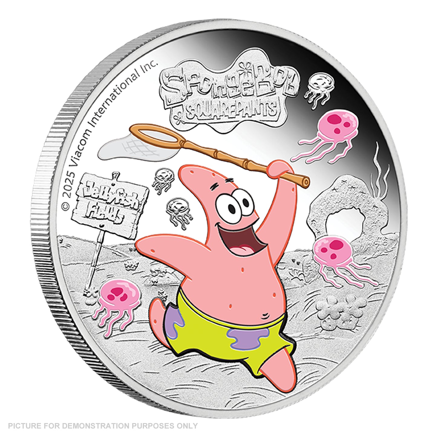 Perth Mint 2025 SpongeBob SquarePants - Patrick 1oz Silver Proof Coloured Coin