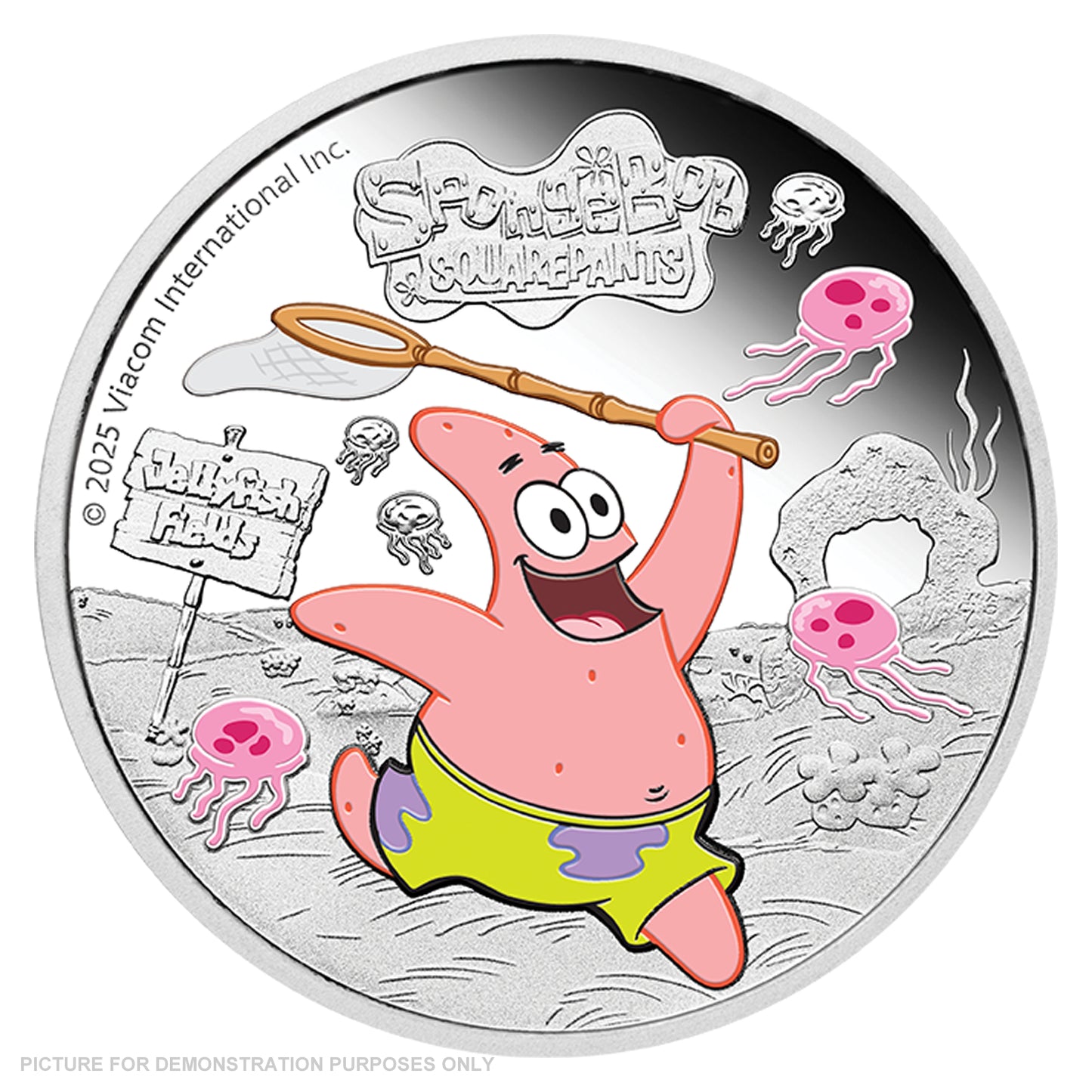 Perth Mint 2025 SpongeBob SquarePants - Patrick 1oz Silver Proof Coloured Coin