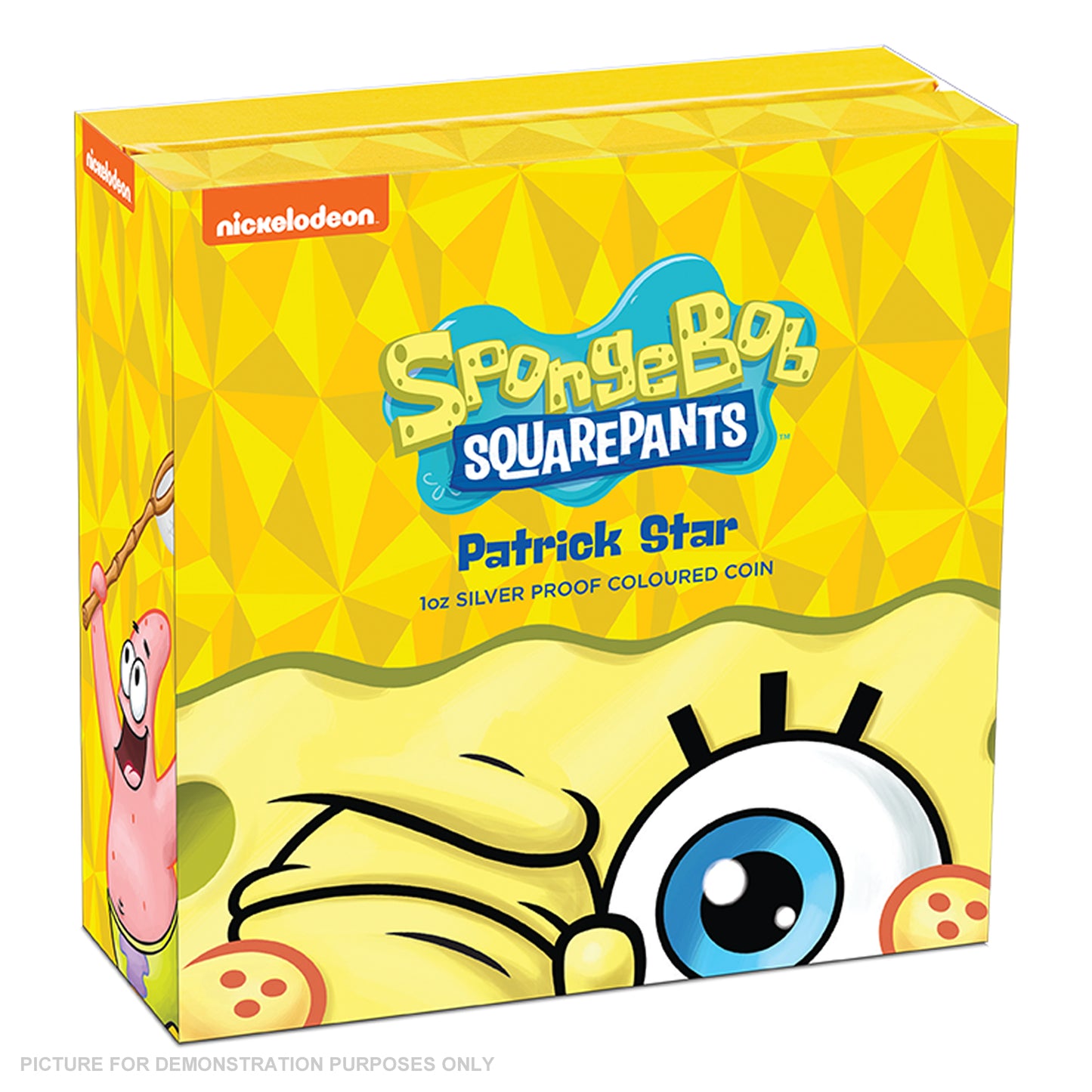 Perth Mint 2025 SpongeBob SquarePants - Patrick 1oz Silver Proof Coloured Coin