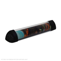 BCW Playmat Tube With Dice Cap - BLACK