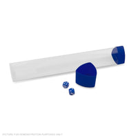 BCW Playmat Tube With Dice Cap - BLUE