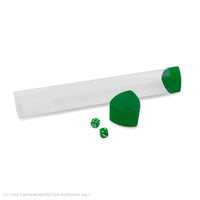 BCW Playmat Tube With Dice Cap - GREEN