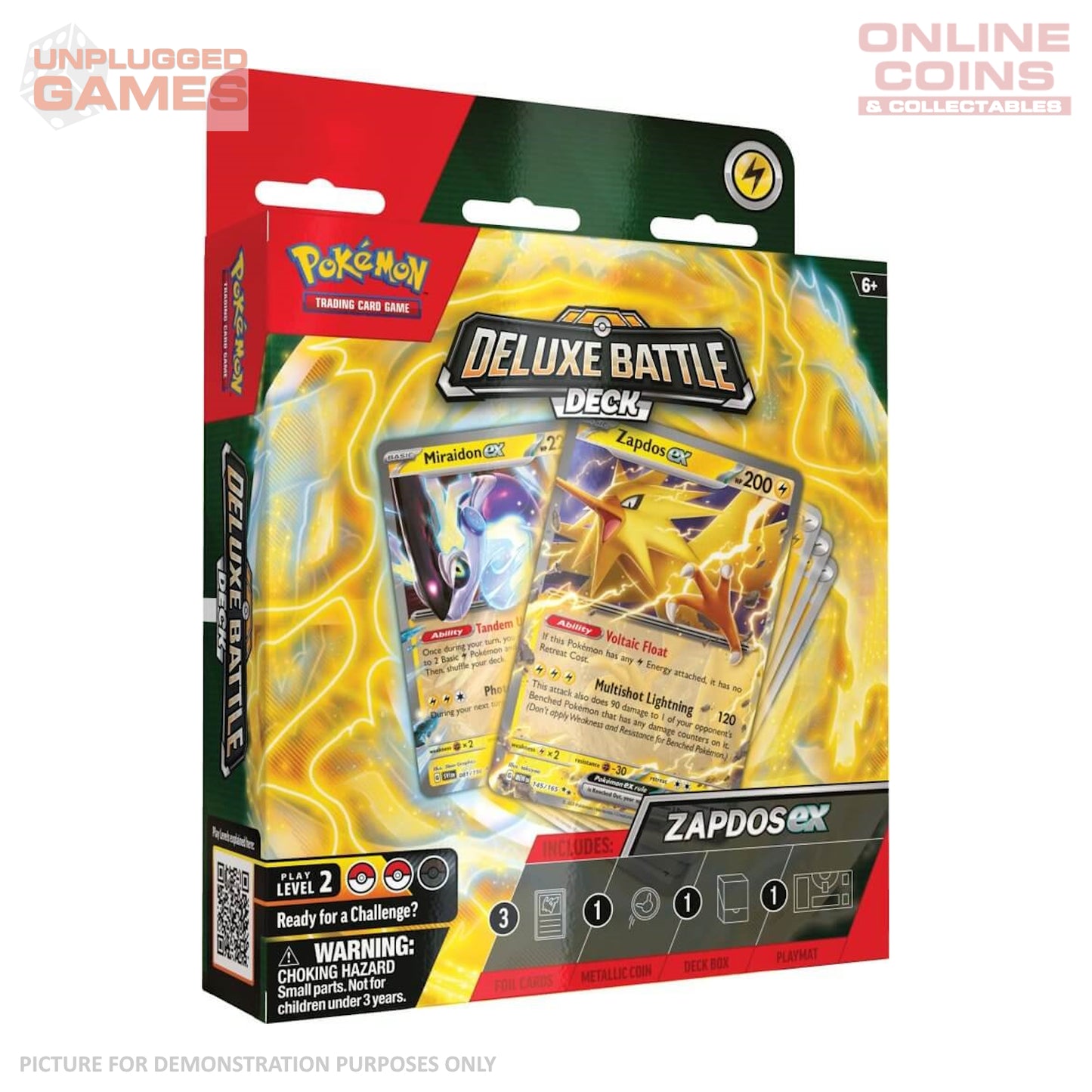 Pokemon TCG - Deluxe Battle Deck - Zapdos ex