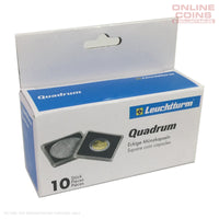 Lighthouse - Quadrum Square Coin Capsules 10 Pack - 39mm