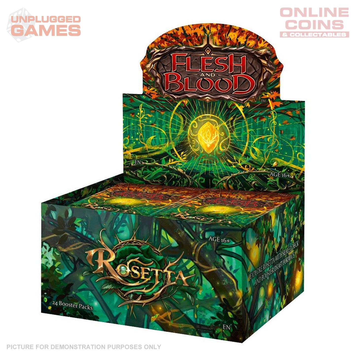 Flesh and Blood TCG - Rosetta - SEALED CASE of 4 Booster Boxes