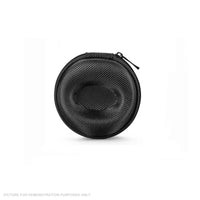 Generic Round Single Watch Travel and Storage Case with Black Trim