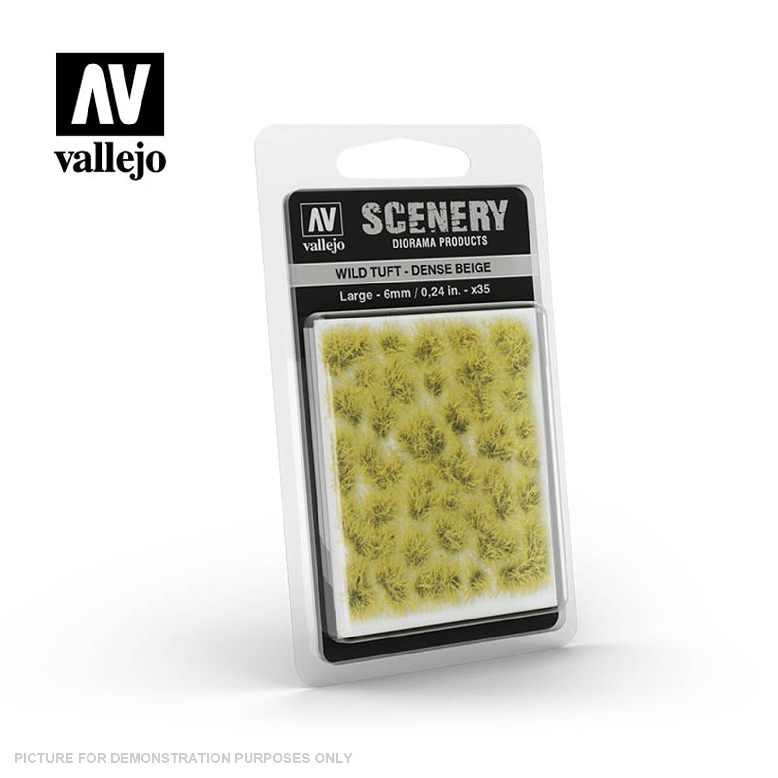 Vallejo Scenery - Wild Tuft - Dense Beige - Large