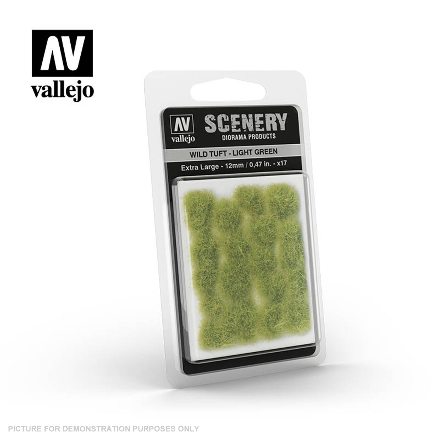 Vallejo Scenery - Wild Tuft - Light Green - Extra Large