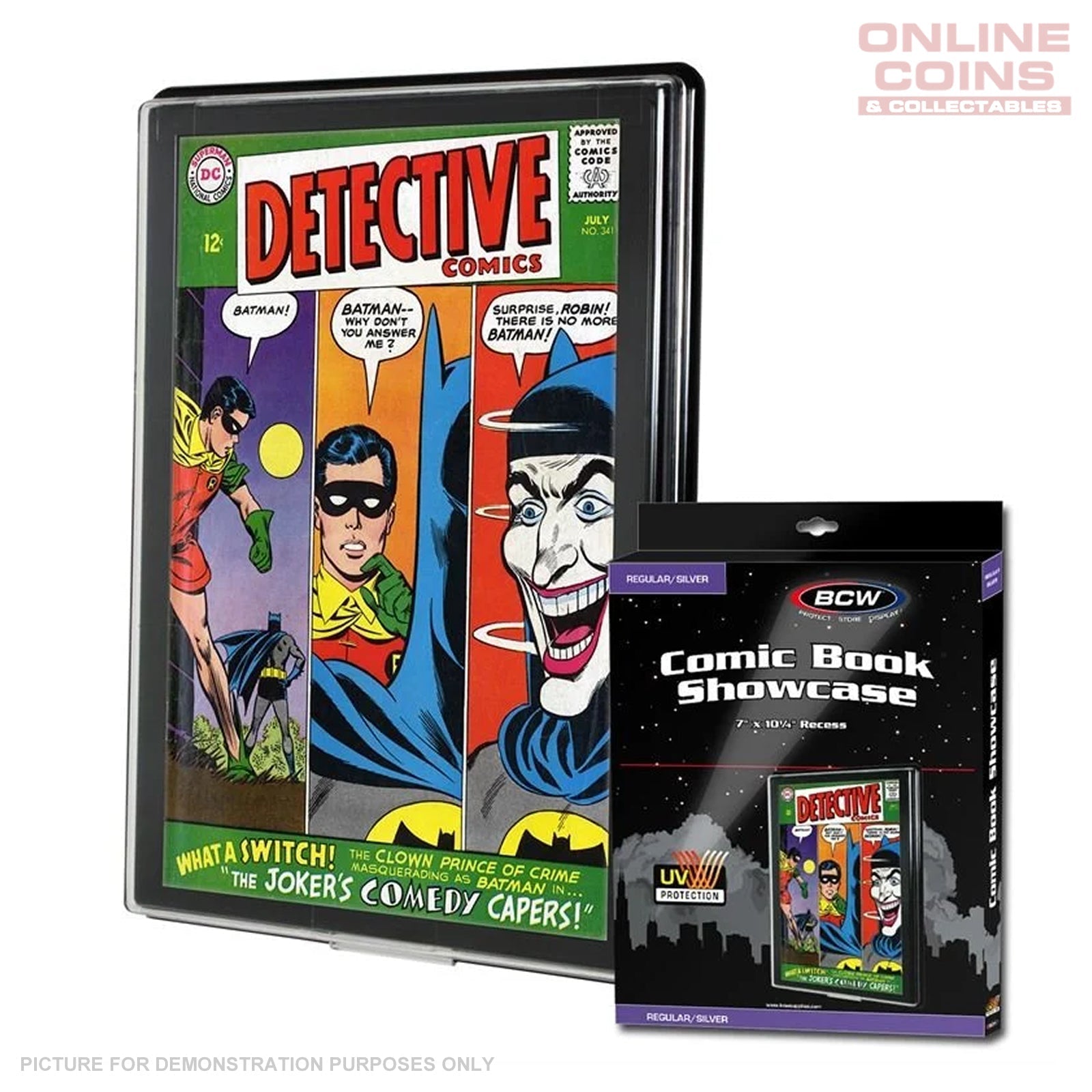 BCW Comic Book Showcase - SILVER UV RESISTANT