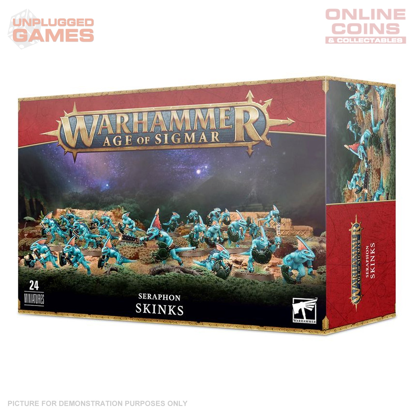 Warhammer Age of Sigmar - Seraphon Skinks