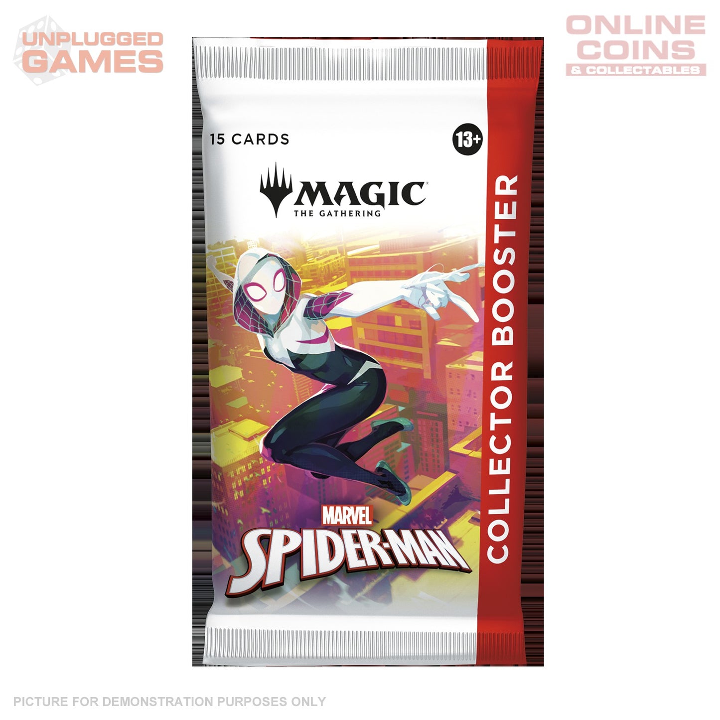 Magic: The Gathering Universes Beyond - Spiderman SEALED Collector Booster Box (12 Packs) - PREORDER