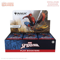 Magic: The Gathering Universes Beyond - Spiderman SEALED Play Booster Box (30 Packs) - PREORDER