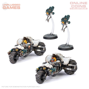 Necromunda - Ironhead Squat Svenotar Scout Trikes