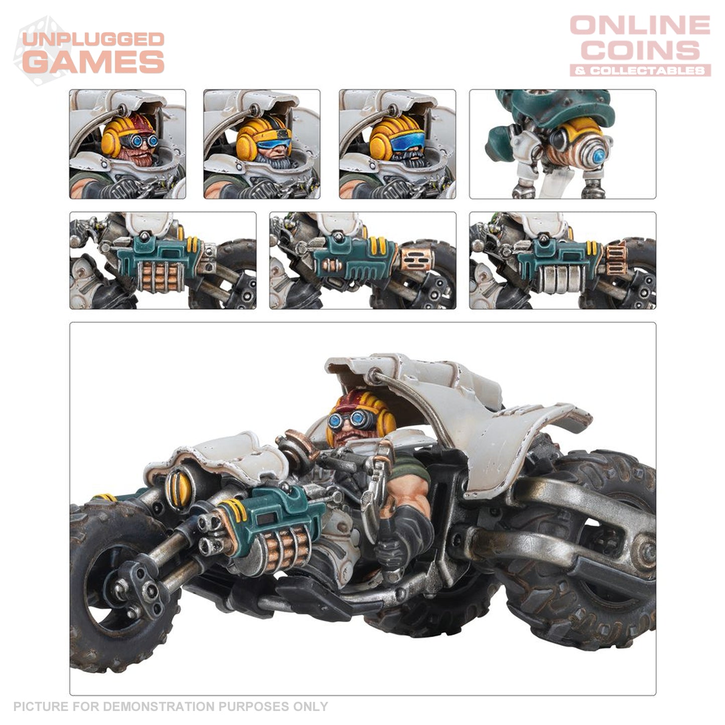 Necromunda - Ironhead Squat Svenotar Scout Trikes