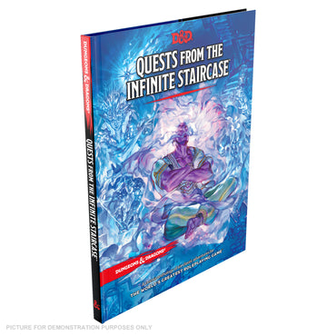 D&D Dungeons & Dragons Quests from the Infinite Staircase Hardcover