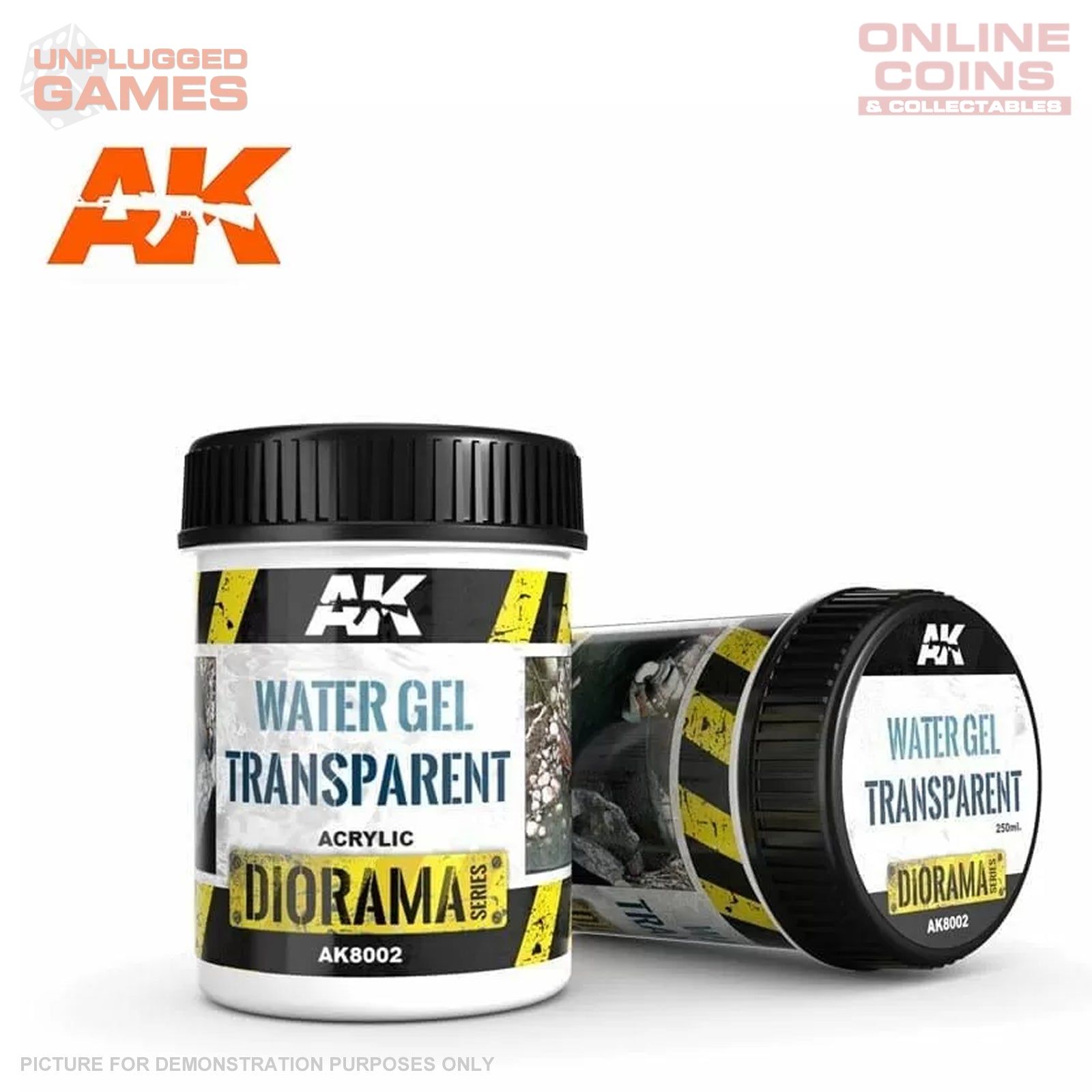 AK Interactive - Dioramas - Water Gel Transparent 250ml