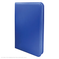 Ultra Pro VIVID 9-Pocket Zippered PRO-Binder - BLUE