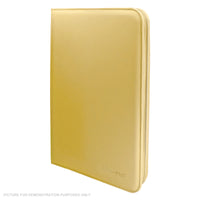 Ultra Pro VIVID 9-Pocket Zippered PRO-Binder - YELLOW