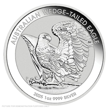 2025 Wedge-Tail Eagle 1oz 99.99% Silver Bullion Coin in Lighthouse Nobile Display Case