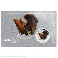 2025 Perth Mint Australian Wedge-tailed Eagle 1oz Silver Coloured Coin in Card