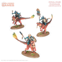 Warhammer Age Of Sigamr - Seraphon - Aggradon Lancers