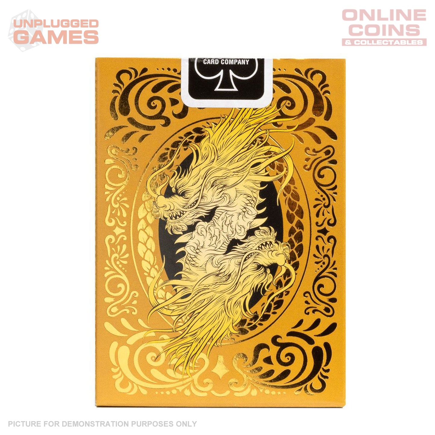 Bicycle Gold Dragon Playing Cards