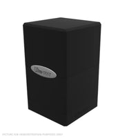 Ultra Pro Classic Satin Tower Deck Box - Black