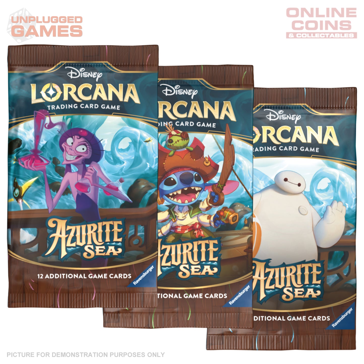 Lorcana - Series 6 - Azurite Sea Booster Box of 24 Packs