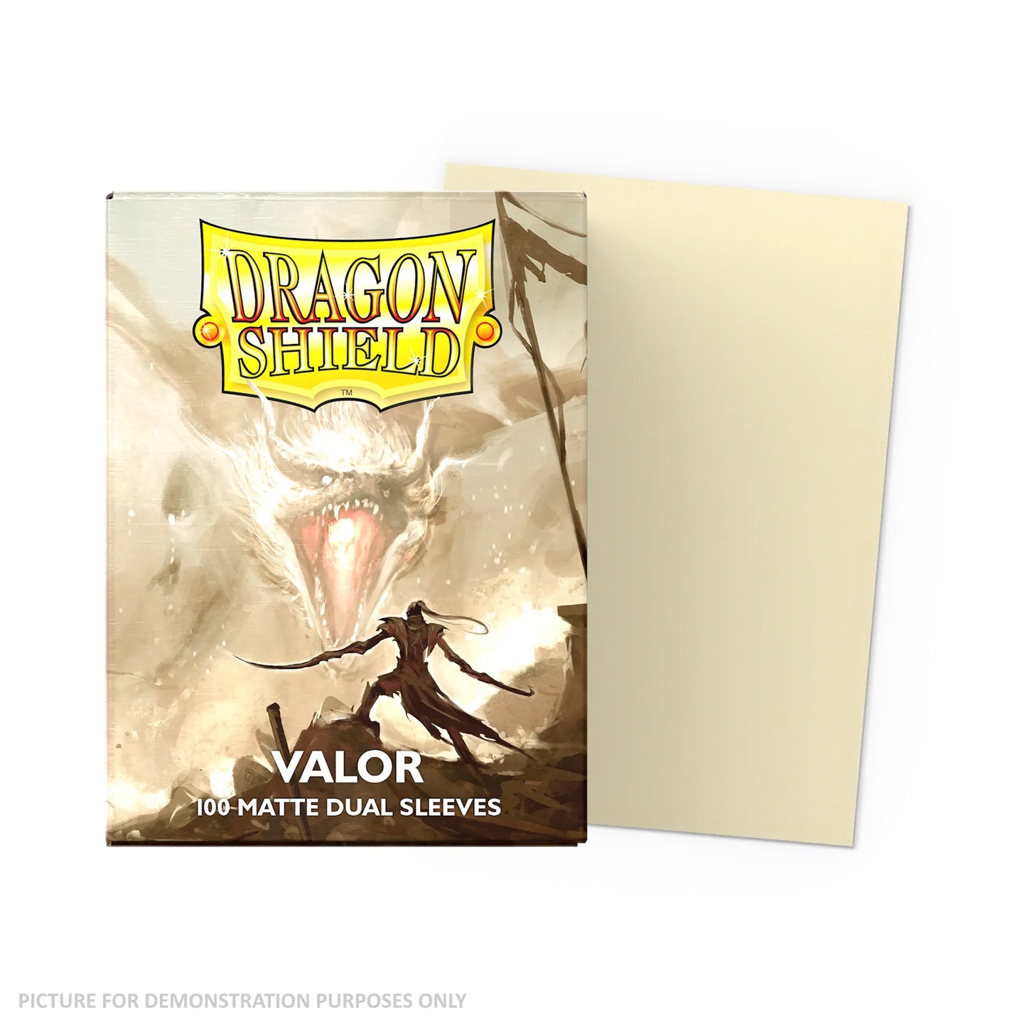 Dragon Shield 100 Standard Dual Matte Sleeve - Valor