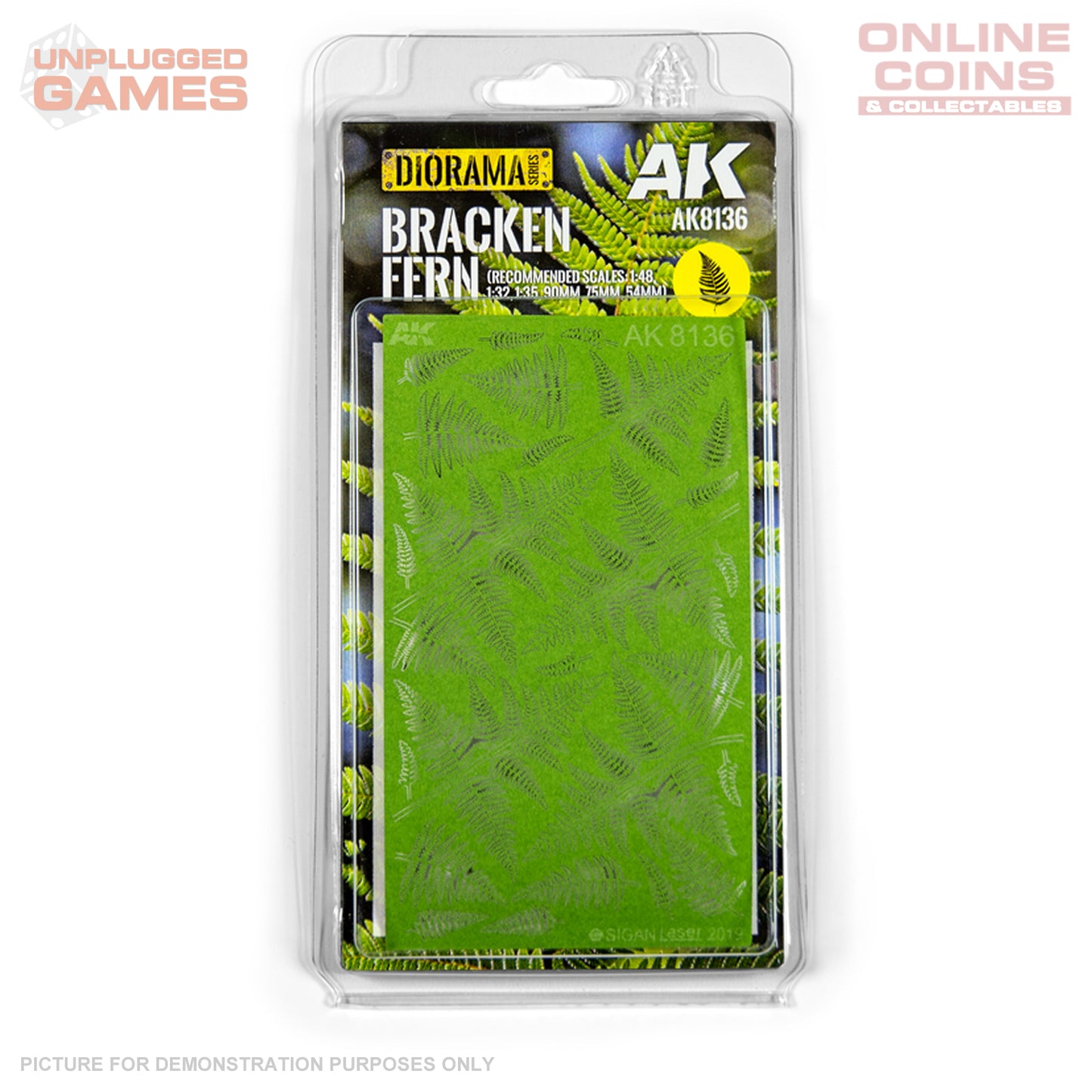 AK Interactive - Vegetation - Bracken Fern (1/32 and 1/35)