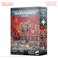 Warhammer 40,000 - Chaos Space Marine - Chaos Lord with Jump Pack