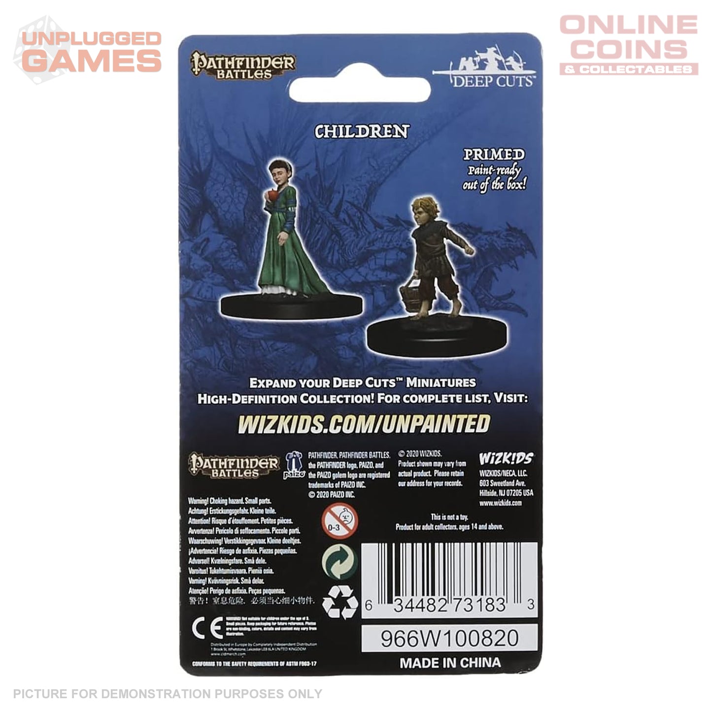 Pathfinder Deep Cuts Unpainted Miniatures Children