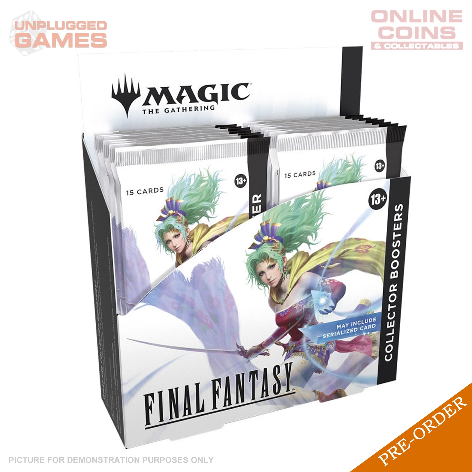 Magic The Gathering - Final Fantasy COLLECTOR Booster BOX (12 Boosters) - PREORDER