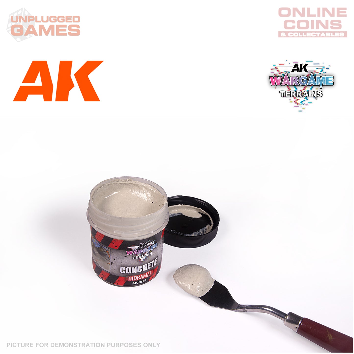 AK Interactive - Terrains - Concrete 100ml