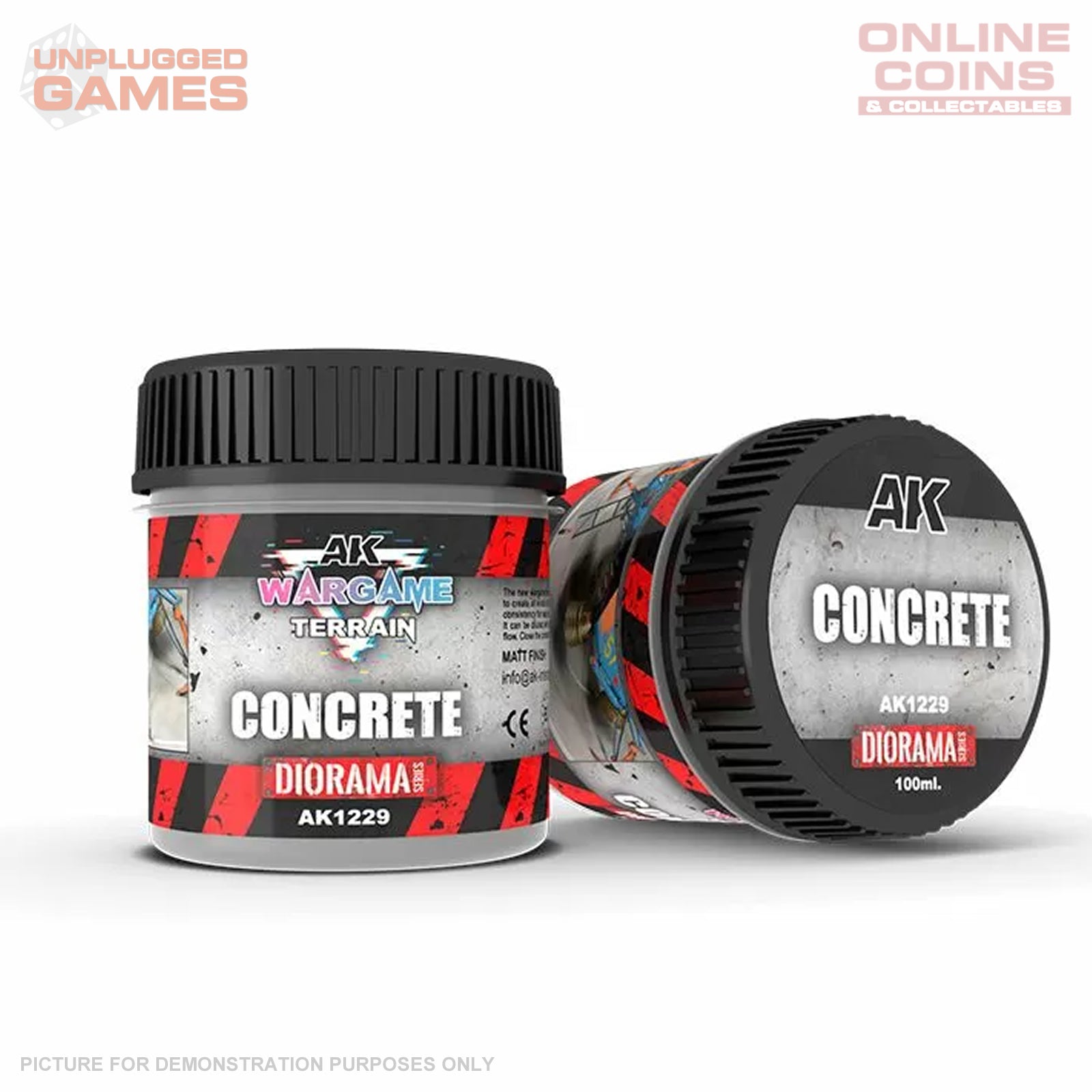 AK Interactive - Terrains - Concrete 100ml