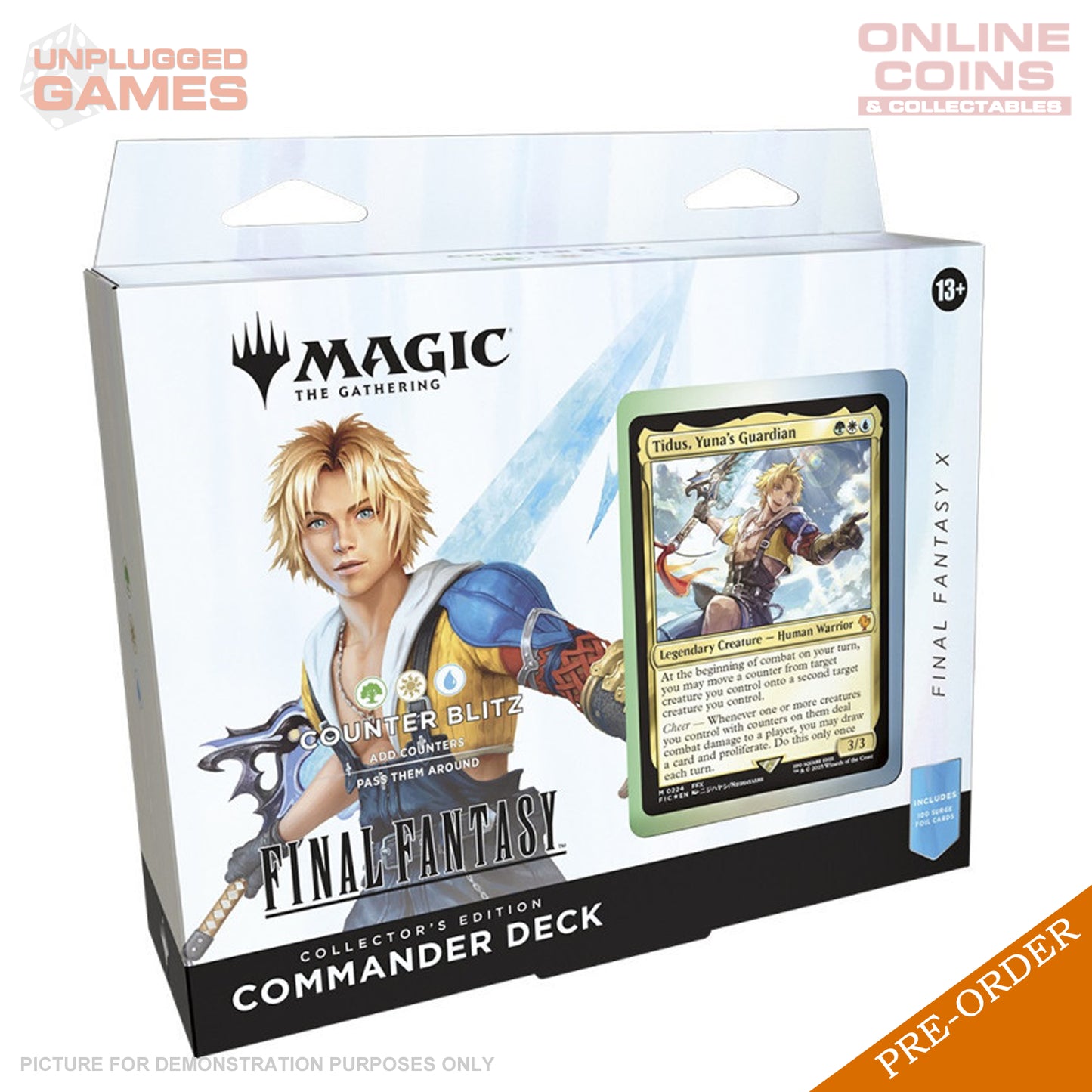 Magic The Gathering - Final Fantasy Commander Deck COLLECTOR EDITION - Counter Blitz - PREORDER