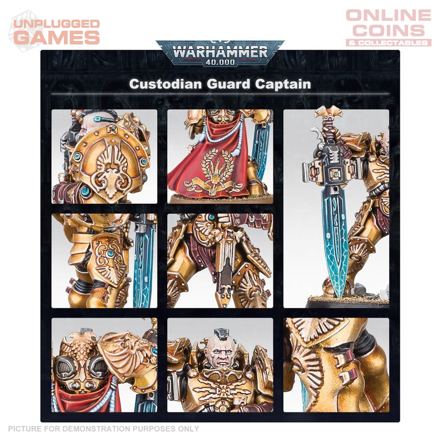 Warhammer 40,000 - Adeptus Custodes - Custodian Guard