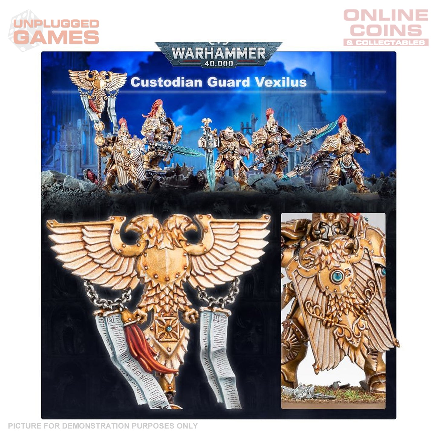 Warhammer 40,000 - Adeptus Custodes - Custodian Guard